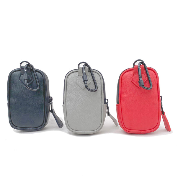 GENUINE LEATHER Smell-proof Mini Case (Black Only)