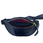 Genuine leather belt bag with smell-proof technology. Slots and pockets keep you organized and a discrete scent-concealing pocket keeps your stash quiet while you go about your day and get things done.