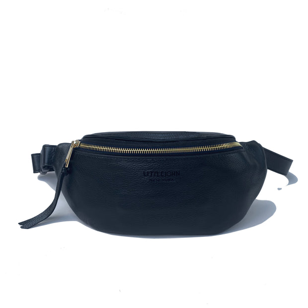 Genuine leather belt bag with smell-proof technology. Slots and pockets keep you organized and a discrete scent-concealing pocket keeps your stash quiet while you go about your day and get things done.