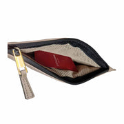 smell-proof genuine leather pouch, odor-proof storage made with activated Carbon, air-tight zippers. storage for odiferous products.