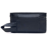 smell-proof Case made of genuine leather. combination lock and air-tight zipper for smell-proof storage, activated carbon smell-proof case. for odor-proof storage