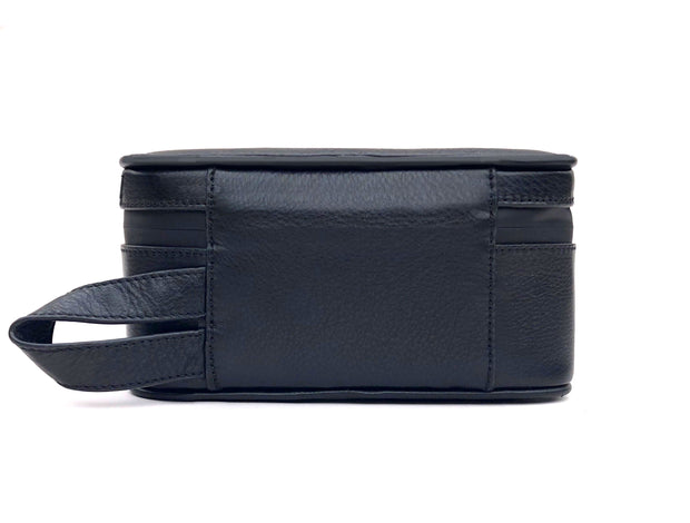 smell-proof Case made of genuine leather. combination lock and air-tight zipper for smell-proof storage, activated carbon smell-proof case. for odor-proof storage