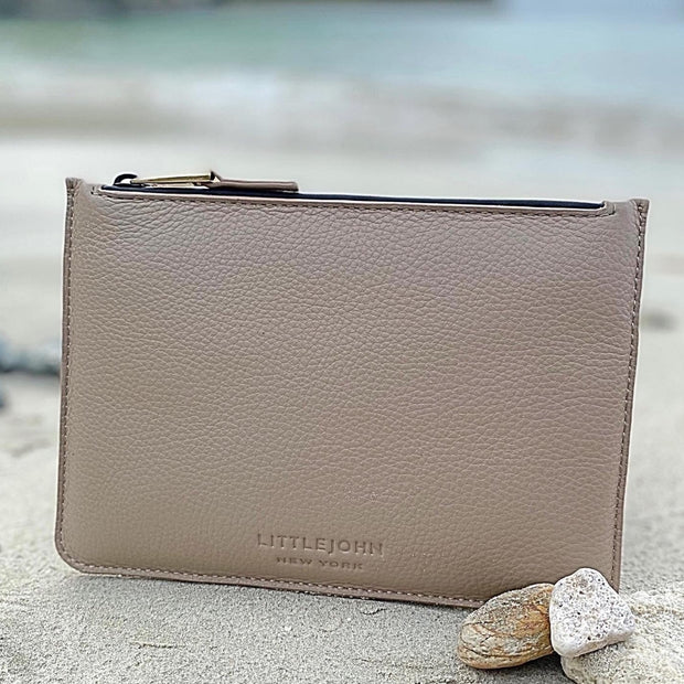 smell-proof genuine leather pouch, odor-proof storage made with activated Carbon, air-tight zippers. storage for odiferous products.